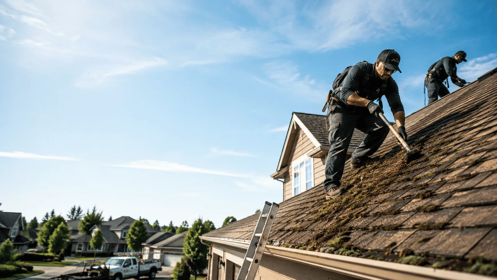 Roof Moss Removal in Morongo Valley, CA near me